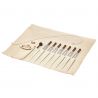 Sonic Energy TTF-SET-CHA-R Tuning Forks Therapy Tuning Set de 7 Diapasones Terapéuticos