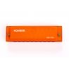 Hohner Traslucent Harp Orange Hardcase