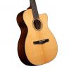 Cort GOLD-OC8 Nylon NAT Guitarra clásica electrificada con funda
