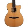 Cort GOLD-OC8 Nylon NAT Guitarra clásica electrificada con funda