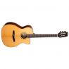 Cort GOLD-OC8 Nylon NAT Guitarra clásica electrificada con funda