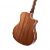 Cort GA-MEDX OP Guitarra Electroacústica Open Pore con funda