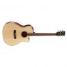 Cort GA-MEDX OP Guitarra Electroacústica Open Pore con funda