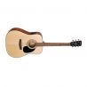 Cort AD810E OP Guitarra electroacústica Open Pore con funda