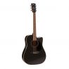Cort AD880CE BK Guitarra Acústica Black con funda
