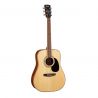 Cort AD880 NS Guitarra Acústica Natural Satin con funda