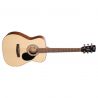 Cort AF510E OP Guitarra Electroacústica Open Pore con funda