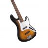 Cort GB24JJ TBK Bajo eléctrico Trans Black
