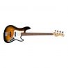 Cort GB24JJ TBK Bajo eléctrico Trans Black