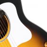 Cort CJ Retro VBM Guitarra electroacústica Vintage Sunburst Matte con funda