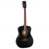 Cort AF510E BKS Guitarra electroacústica Black Satin con funda