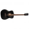 Cort AF510E BKS Guitarra electroacústica Black Satin con funda