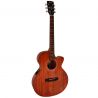 Cort SFX-MEM OP Guitarra electroacústica Open Pore con funda