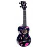Mahalo MA1HEBK Ukelele Soprano Corazones con Funda