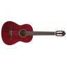 Valencia Vc214 Trans Wine Red Guitarra Clásica