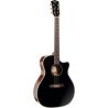 Cort ESSENCE-GA4 BTSG Guitarra Electroacústica Black Top Semi Gloss