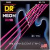 DR Strings Neon NPB5-45 Long Scale Pink 45-125 Medium