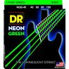 DR Strings Neon NGB-40 Long Scale Green 40-100 Light