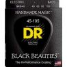 DR Strings Black Beauties BKB-45 Long Scale 45-105 Cuerdas Bajo
