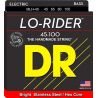 DR Strings Low Rider MLH-45 Long Scale Acero inox 45-100 Medium