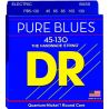DR Strings Pure Blues PB5-130 Long Scale 45-130 Medium