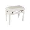 Boston PB1 3540 Banqueta piano Ajustable Blanco Satinado