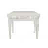 Boston PB1 3540 Banqueta piano Ajustable Blanco Satinado