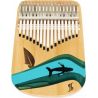 Stagg KALI-PRO17-OCE Kalimba profesional de 17 notas Ocean