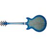 Ibanez AM93QA-JBB Hollow Body Guitarra Eléctrica Jet Blue Burst