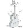 Alhambra Acustica CSs-3 CW E9 CrossOver 