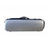 Estuche violín Artist Dynamic policarbonato rectangular 4 4 Brushed aluminum Aluminio cepillado
