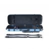 Estuche violín Artist Dynamic policarbonato rectangular 4 4 Sky blue Azul cielo