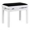 Stagg PB06G WHM VBK Banqueta de Piano Blanca Negra