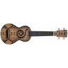 Mahalo MA1PY Art II Series Python con funda Ukelele Soprano
