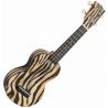 Mahalo MA1ZE Art II Series Zebra con funda Ukelele Soprano