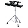 Jinbao JBCB05BB Set 5 cencerros metal con soporte 2 niveles