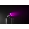 Ibiza Light THINPAR7X6-RGBW Foco Par 7 LED RGBW 6W Extraplano 