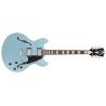 D'Angelico Premier DC Steel Blue Guitarra Eléctrica