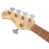 Sadowsky MetroExpress 21 Fret Hyprid PJ Morado 5 Zurdo Solid Black High Polish
