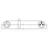 Cordial CCM10FM 1M Cable XLR