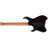 Cort SPACE G6MS SGTK Guitarra Eléctrica Headless con funda Semi Gloss Trans Black