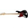 Sadowsky MetroExpress 21 Fret Hybrid PJ Maple 4 Zurdo Solid Black High Polish Bajo Eléctrico