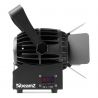 Beamz COB140 Spot WW CW con Barndoor