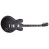 SX SEL6CTBK Archtop Transparent Black Guitarra Eléctrica