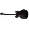 SX SEL6CTBK Archtop Transparent Black Guitarra Eléctrica