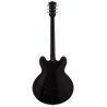 SX SEL6CTBK Archtop Transparent Black Guitarra Eléctrica