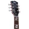 SX SEL6CTRD Archtop Transparent Red Guitarra Eléctrica