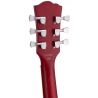 SX SEL6FOTRD Semicaja Transparent Red Guitarra Eléctrica