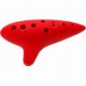 Woodi WRO-917-DRE Ocarina Roja Fuerte