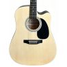 Memphis FG02941CNT Cutaway Guitarra Acústica Natural